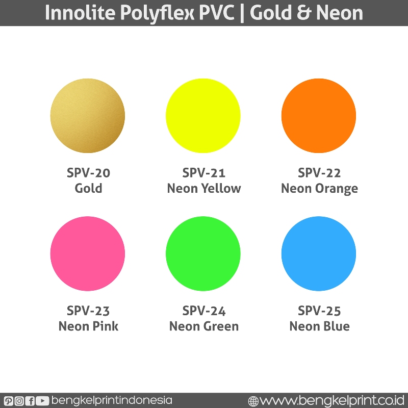 jual Polyflex PVC Innolite Gold Neon